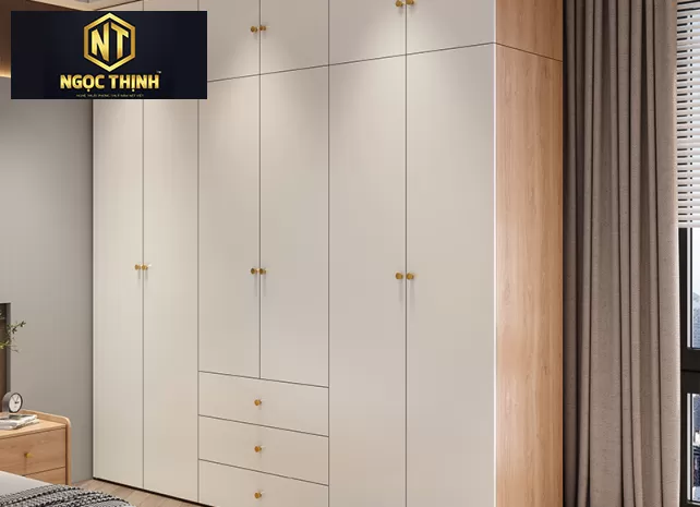 Tủ quần áo sang trọng hiện đại tại Phước An